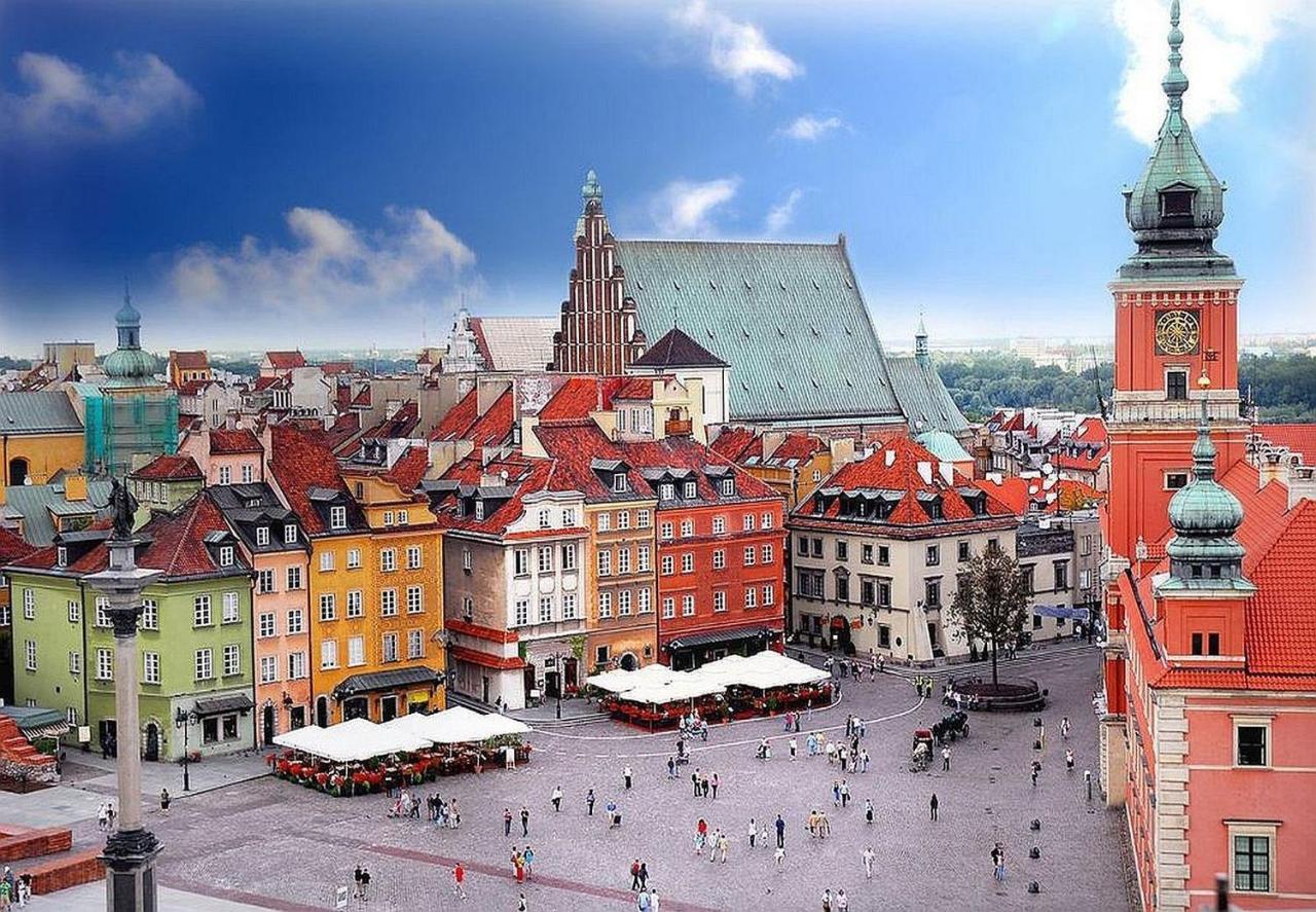 Elegant Apartment Old Town Market Warszawa Exteriör bild